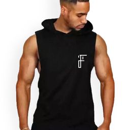 Fashnobic The World Needs More Empathy Printed Hooded Gym-Vest - FB-105_Back_pt-135-image-89