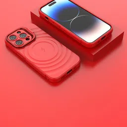 Luxury Kase Solid iPhone 16 Pro Impact Resistant Rugged Back Case with Wireless Charging-image-64