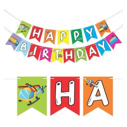 Wobbox Happy Birthday Banner Happy Birthday Decoration Items Multi Color -Pack Of 1-image-95