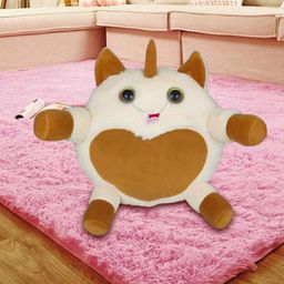 GoldenHub Plush Unicorn Cushion Pillow Soft Toy, Butter - Height 30 cm-picture-14