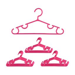 Aura Pack Of 30 Pink Single Tier Bar Hangers-32