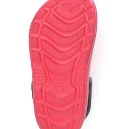 Skechers Clogs With Backstrap Closure Solid Color- Red image 3