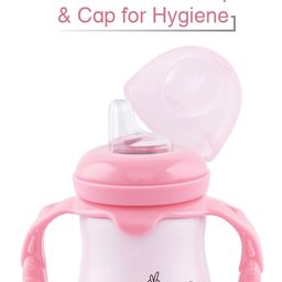 R for Rabbit Steebo Teddy Spout Cup Pink - 210 ml image 5