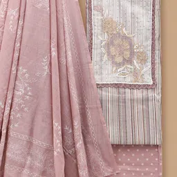SALWAR STUDIO Printed Pure Cotton Unstitched Dress Material-image-55