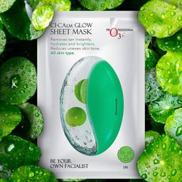 o3 O3+ CiCalm Glow Sheet Mask to Remove Tan Instantly - 1N image 5