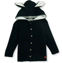 GJ baby Navy Solid Full Sleeves Sweater-image-30