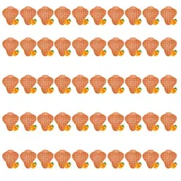 Zureni Urinal Pot Mat Anti-Splash Deodorizer Spatter Orange Fragrance For Bathroom and Restroom, ZU-USF-050RP (Pack of50)-image-2