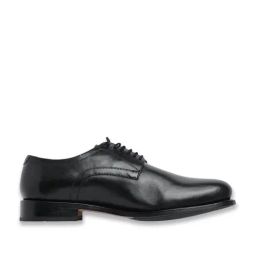 Gordon & Bros Men Adigo Black Derby Shoes-image-22