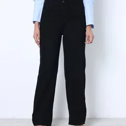 ZUYA Women Straight Fit High-Rise Jeans-picture-18