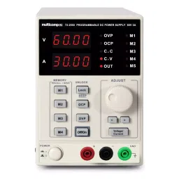 TENMA DC POWER SUPPLY, PROG, 1O/P, 60V, 5A, 72-2550-19