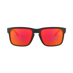 Oakley 0OO9102 Scarlet Red Prizm Holbrook Square Sunglasses - 57 mm-picture-18