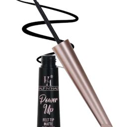 Half N Half Power Up Felt Tip Matte Eyeliner 01 Supreme Black - 4.8 gm-image-35