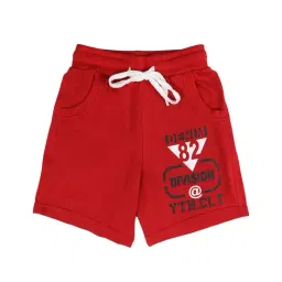 Chimprala Kids Red Printed Shorts-picture-10