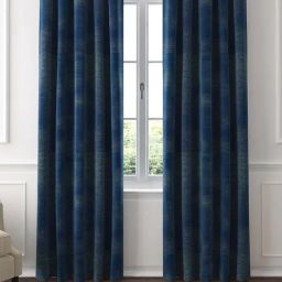 GM Navy Blue Polyester Curtain - Set of 2-25