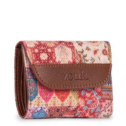 ZOUK Kutch Gamthi Multicolor Printed Tri-Fold Wallet for Women image 2