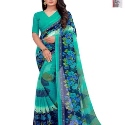 Moda Rapido Floral Pure Georgette Saree-picture-42