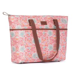ZOUK Mangalore Blossom Multicolor Printed Tote Handbag image 2