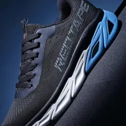 Red Tape Men's Flow+ Black Running Shoes-picture-29