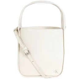 CALVIN KLEIN Europe Beige Solid Handbag-24