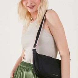 Accessorize London Black Solid Small Sling Handbag-16