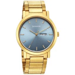 Sonata 77108YM10 Analog Watch for Men image 1