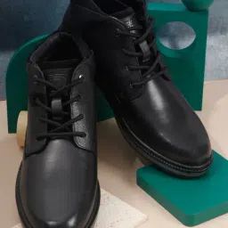 ID Men's Black Derby Boots-picture-37