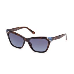 Guess Blue UV Protected Cat Eye Sunglasses for Women GUS78405753WSG-picture-41
