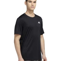 Adidas Black Regular Fit Sports T-Shirt-image-38