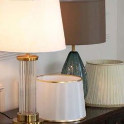 Whispering Homes Gold Watford Decorative Metal Table Lamp-image-39