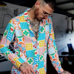 Campus Sutra Multicolored Regular Fit Printed Shirt-image-41
