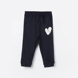 Juniors by Lifestyle Girls Navy Cotton Printed Track Pants-picture-40