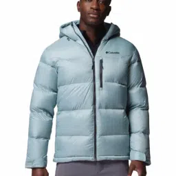 Columbia Blue Regular Fit Puffer Jacket-picture-29