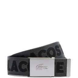 Lacoste Grey Polyamide Waist Belt for Men-image-112
