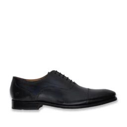 Gordon & Bros Men Crust Navy Oxford Shoes-image-3