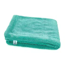 softspun 40 L x 60 W cm 1200 GSM Aqua Blue Microfiber Cleaning Cloths-picture-21