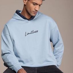 The Roadster Life Co. Embroidered Hooded Drop-Shoulder Oversized Fit Sweatshirt-image-74