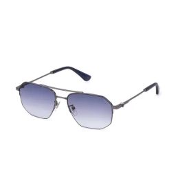 Police Blue UV Protected Aviator Sunglasses for Men SPLN39K57509SG-image-60