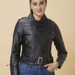 Being Human Black Shirt Collar Jacket-image-57