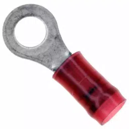 MULTICOMP PRO Ring Crimp Terminals TERMINAL, RING TONGUE, #4, CRIMP, RED, MC29552 (Pack of 100)-picture-22