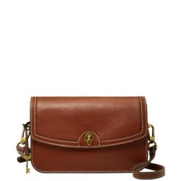 Fossil Brown Solid Sling Handbag-image-32