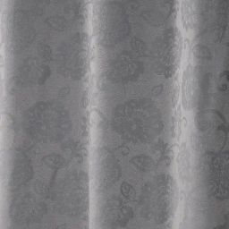 Saral Home Grey Cotton Geometric Curtain image 3