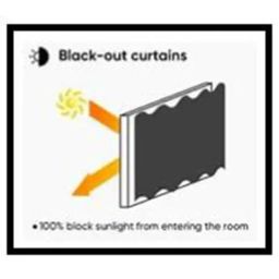 Saral Home Grey Cotton Geometric Curtain image 5