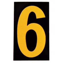 BRADY Number Label 38.1mm(1-1/2 Inch) Character Height Archivo Narrow Font, 14V771 (Pack of 25 Pcs)-image-64
