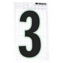 BRADY Number Label 2 inch Character Height Archivo Narrow Font, 14R103 (Pack of 10 Pcs)-image-56