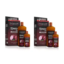 Aryanveda Onion Oil & Shampoo Combo Pack image 1