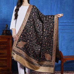 HANDICRAFT PALACE Floral Woven Design Shawl-picture-35