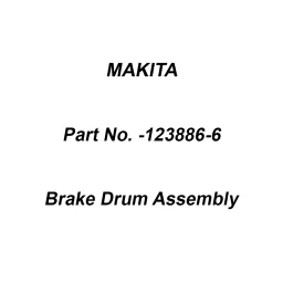 Makita Brake Drum Assembly Suitable for UC3051A, Part No 123886-6-picture-34