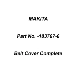 Makita Belt Cover Complete Suitable for MT190, Part No 183767-6-picture-23