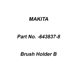 Makita Brush Holder B Suitable for BHR241, Part No 643837-8-picture-24