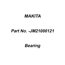 Makita Bearing 6001 for LB1200F, Part No JM21000121-picture-23